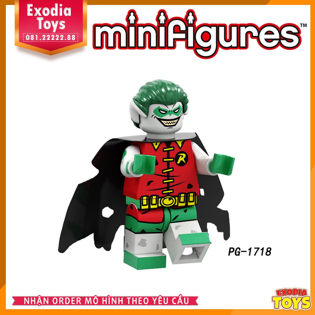 Xếp hình minifigure siêu anh hùng vũ trụ Marvel/DC Comics - Đồ Chơi Lắp Ghép Sáng Tạo - POGO 8196