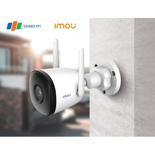 Camera giám sát IMOU IP WiFi  thân trụ Bullet 2 4M/Full Color/2-way talk/Siren/Spotlight/IP67/IR30m, 2Y WTY_IPC-F42FEP