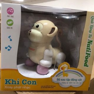 Đồ chơi thú có nhạc cho bé