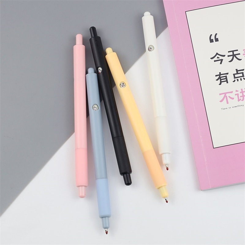 1 Bút Mực gel Ngòi 0.5mm Mực Đen Thiết Kế Dễ Thương Sáng Tạo