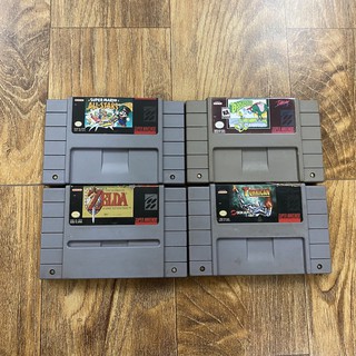 GAME SNES Nintendo Samurai, Final Fight, Darius, Zelda