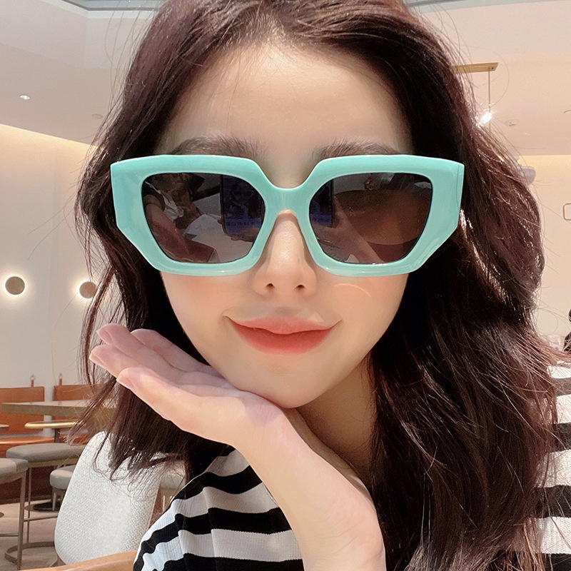 Kính Mát Gọng Vuông Phong Cách Âu Mỹ Thời Trang Cho Nam Nữ