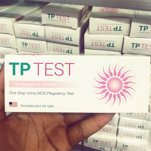 Que thử thai TP TEST USA nhập khẩu và PP bởi Cty CP Dược Tín Phong Việt Nam
