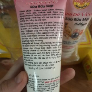 Sữa rửa mặt Linh Chi Vàng