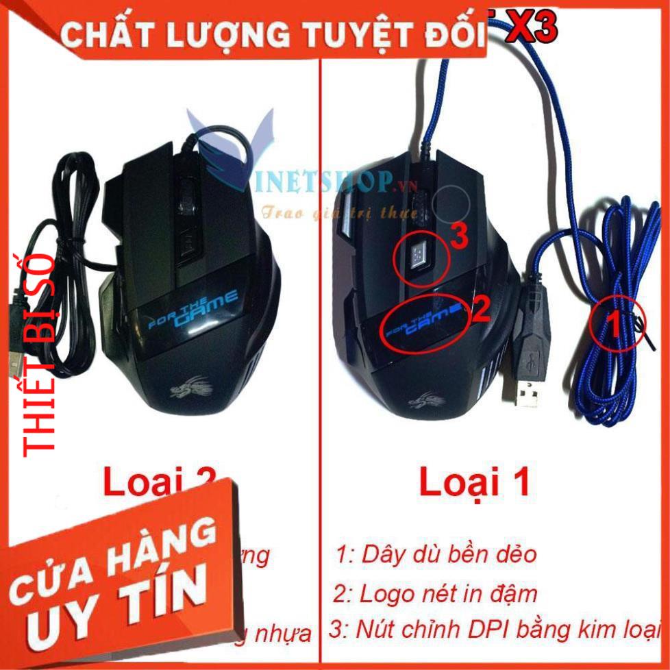 Chuột chơi game có dây Dragon X3