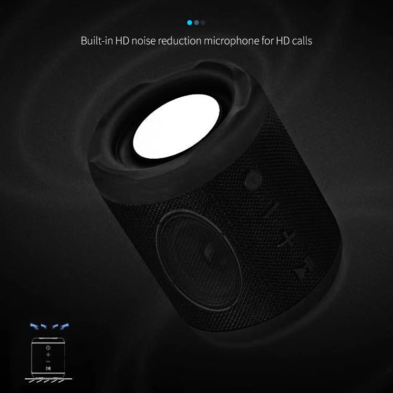 Loa Không Dây Vitog M2 Mini Kết Nối Bluetooth Âm Thanh Nổi Hỗ Trợ Đài FM Sử Dụng Ngoài Trời Di Động