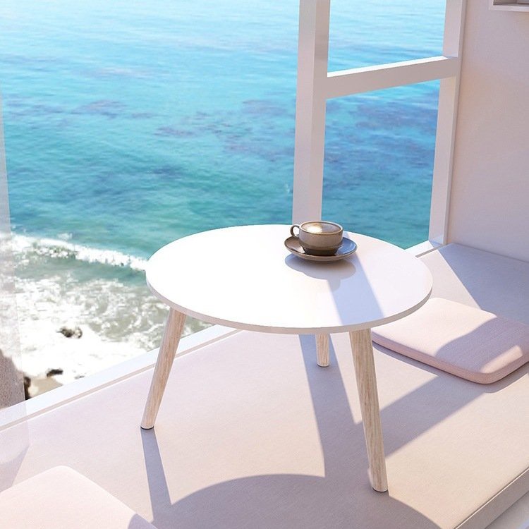 Bàn tròn ngồi bệt 💗FREESHIP💗 Bàn trà bệt mini dùng làm bàn trà, bàn cà phê, decor phòng