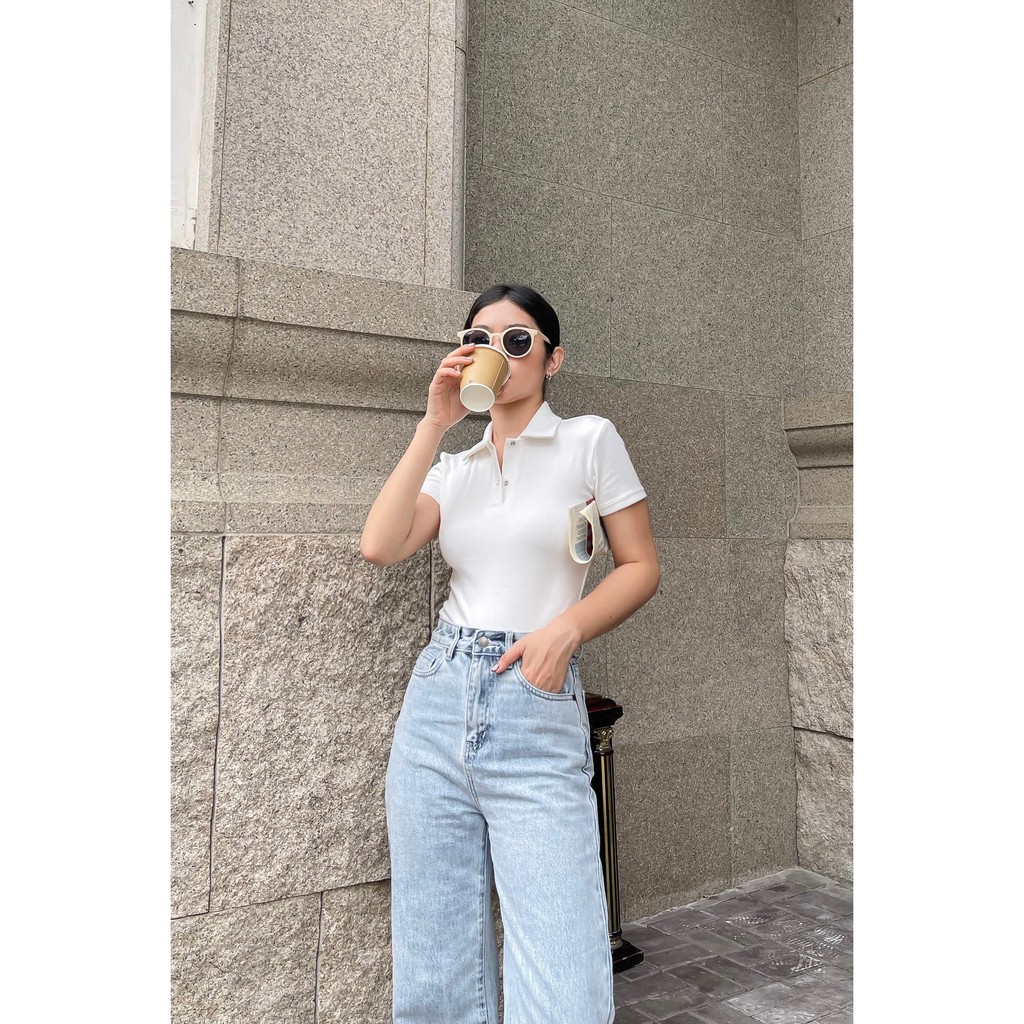 Áo kiểu polo tay ngắn BUTTONS POLO T-SHIRT | BigBuy360 - bigbuy360.vn