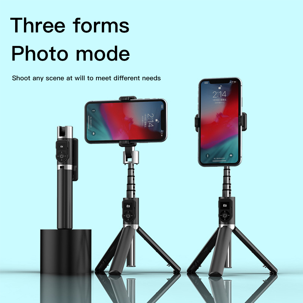 Selfie Stick Tripod Portable 360 Degree Rotation With Bluetooth Remote Monopod For iPhone Android | BigBuy360 - bigbuy360.vn