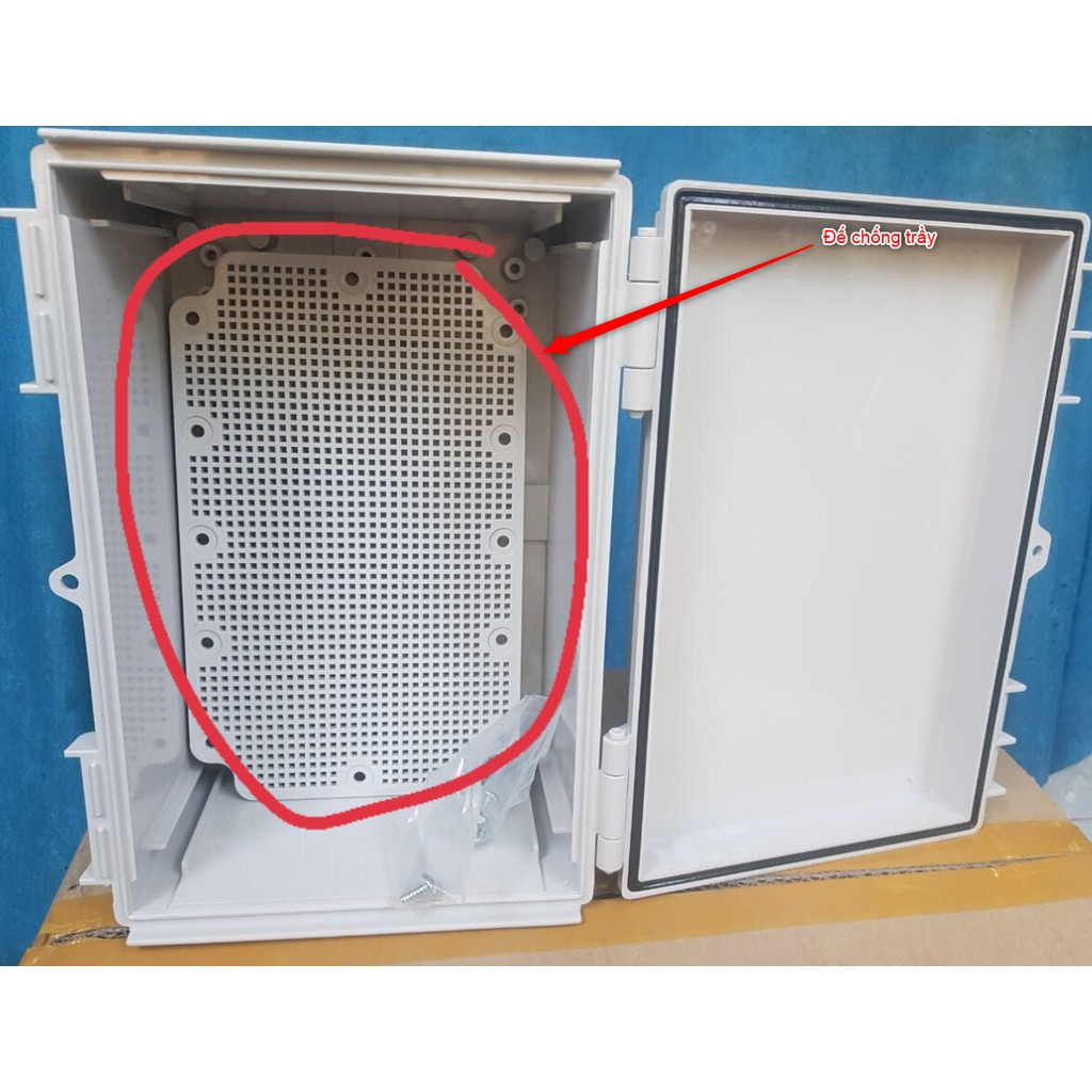 Tủ điện nhựa ABS chống thấm Hàn Quốc Boxco IP67 kích thước 20x30x15