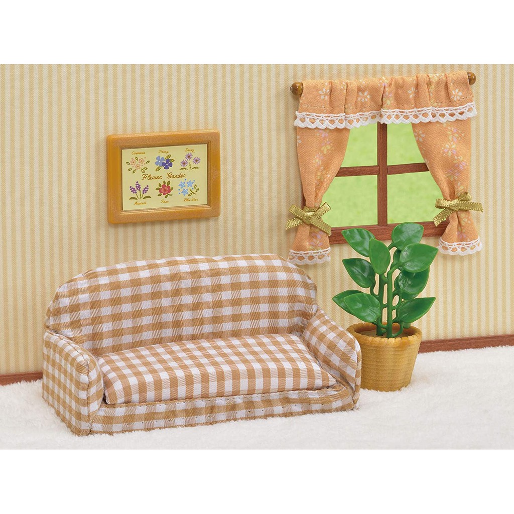 Sylvanian Families Bộ Sofa Phòng Khách Living Room Sofa Set