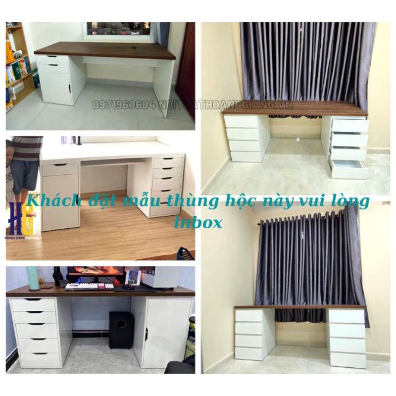 Bàn làm việc Ikea full size, mặt bàn chống ẩm,