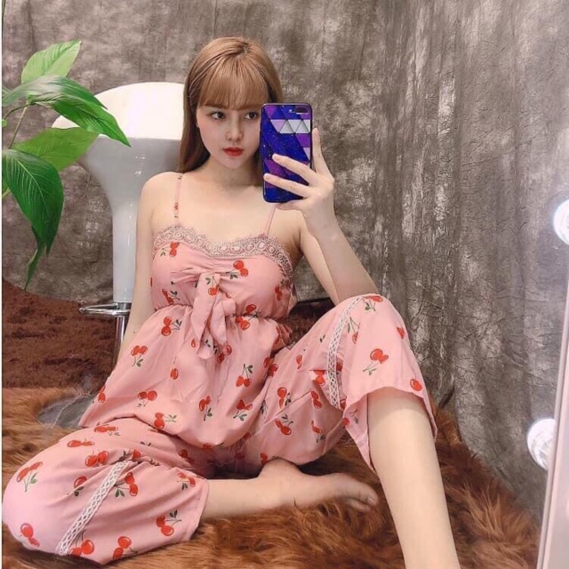 Sét chery mút ngực lụa thái
