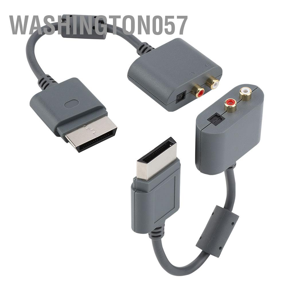 Cáp Chuyển Đổi Âm Thanh Quang Học Washington057 RCA Cho XBOX 360
