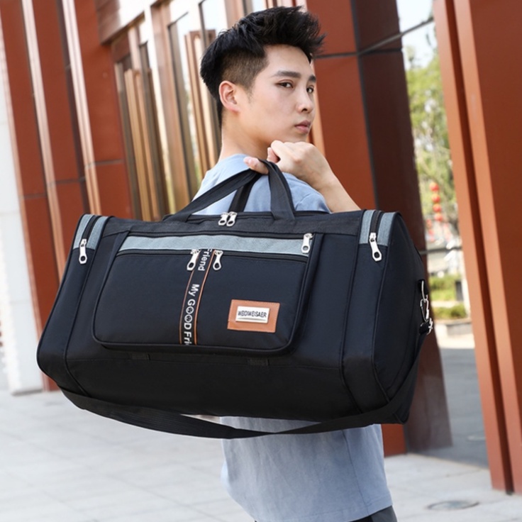 TÚI TRỐNG DU LỊCH NAM NỮ CỠ LỚN GIỎ DU LỊCH ĐỰNG QUẦN ÁO SIZE ĐẠI