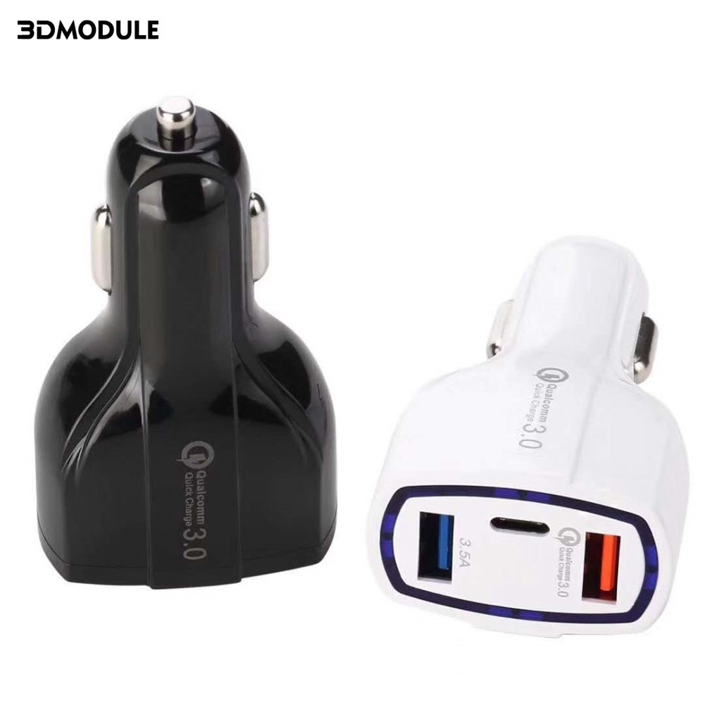 Củ Sạc Nhanh Qc3.0 3d Cho Xe Hơi