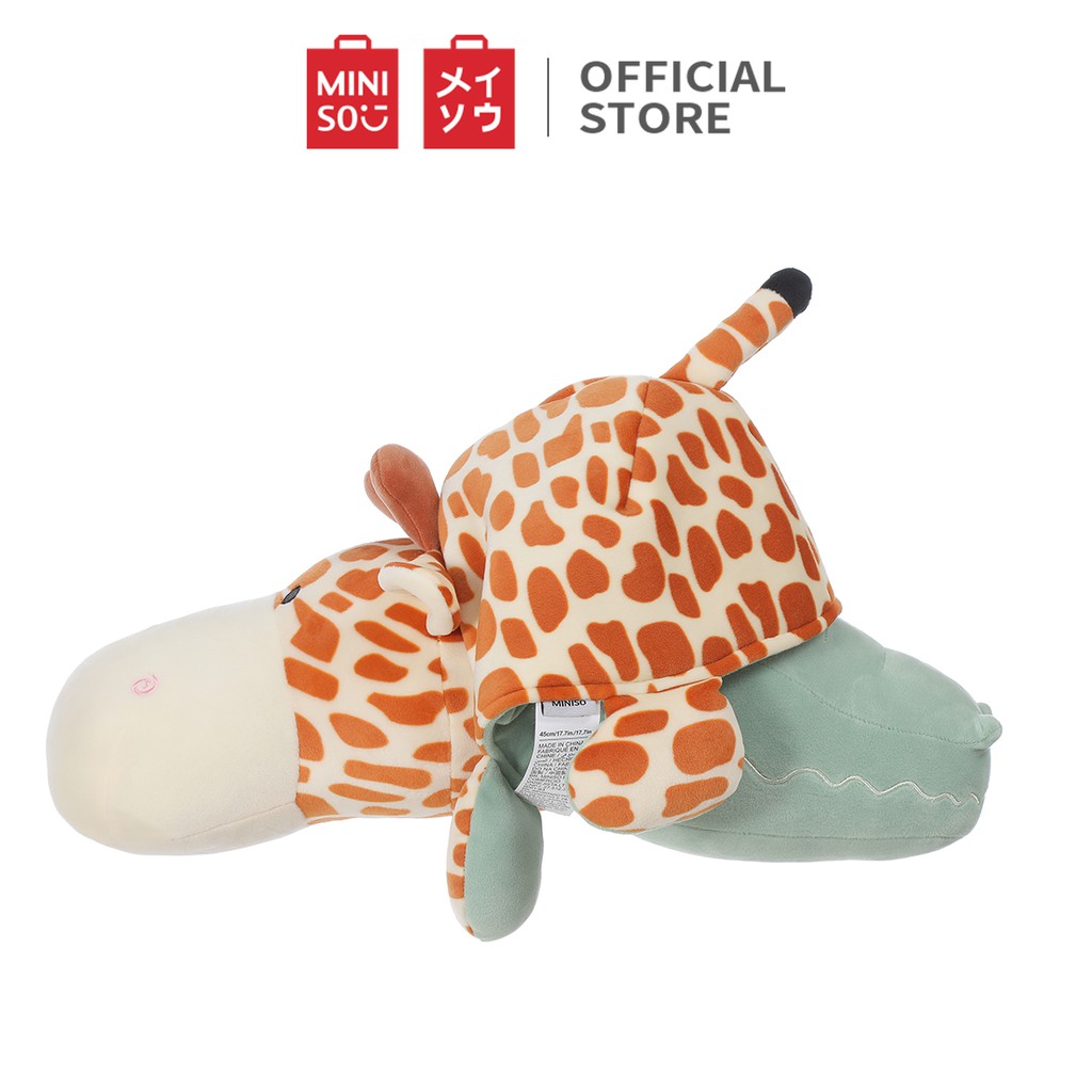 Đồ chơi Miniso biến đổi Cá sấu/Hươu 45cm - Hàng chính hãnh