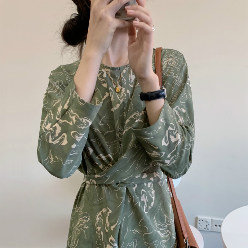 Đầm Hoa Phong Cách Retro Hàn Quốc Xinh Xắn Cho Nữ | BigBuy360 - bigbuy360.vn