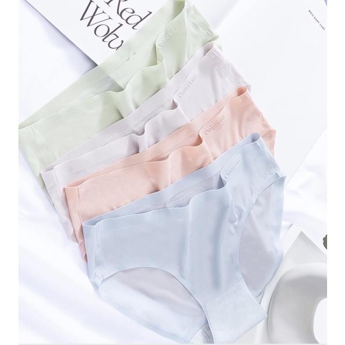 Quần Lót Nữ Softie Chất Băng Lụa Thông Hơi Kháng Khuẩn Siêu Tàng Hình 9907