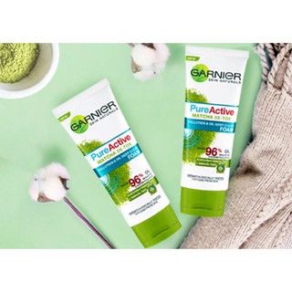 Sữa Rửa Mặt Thải Độc tinh chất Trà Xanh - Garnier Pure Active Matcha Detox Foam