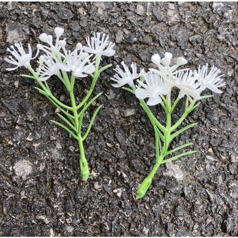 Hoa baby trắng cắm điểm trang trí Handmade 100g