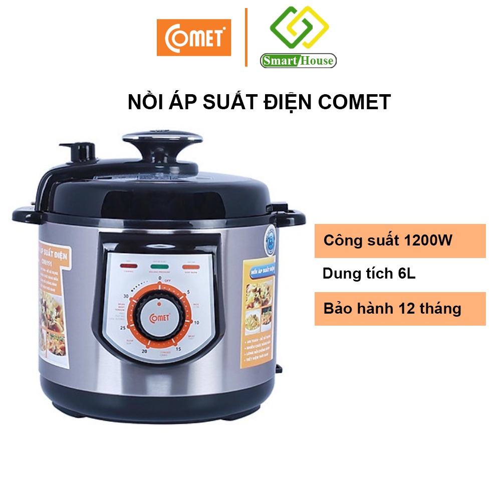 Nồi áp suất điện Comet CM6151