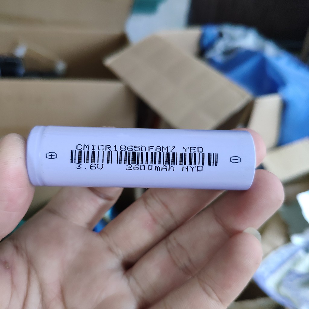 DMST Cell Pin 18650 CM 2600mah 5C (Xả 10A)