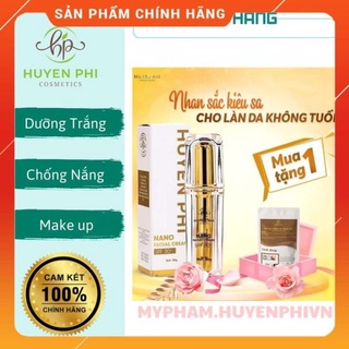 Kem Face Nano Huyền Phi - Dưỡng Trắng Căng Bóng, Chống Nắng và Makeup