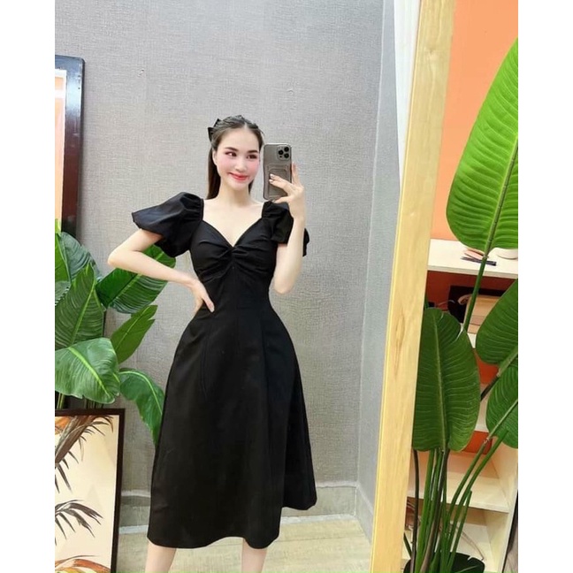 ĐẦM DỰ TIỆC NHÚN NƠ NGỰC SONOKO DRESS