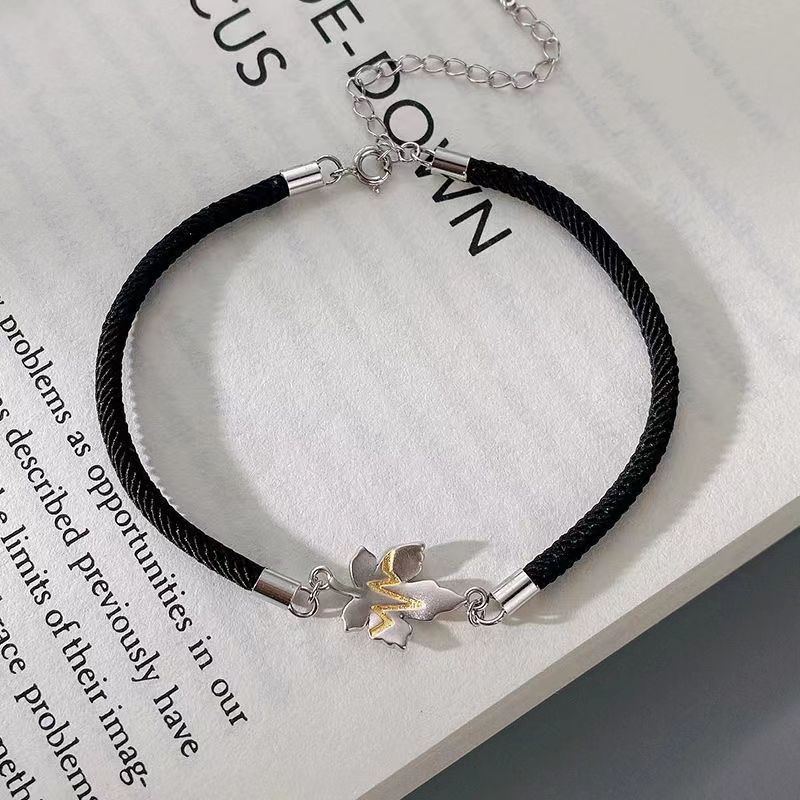 ❤zheting❤Maple Leaf Couple Vòng tay Valentine Quà tặng cho bạn gái/bạn trai