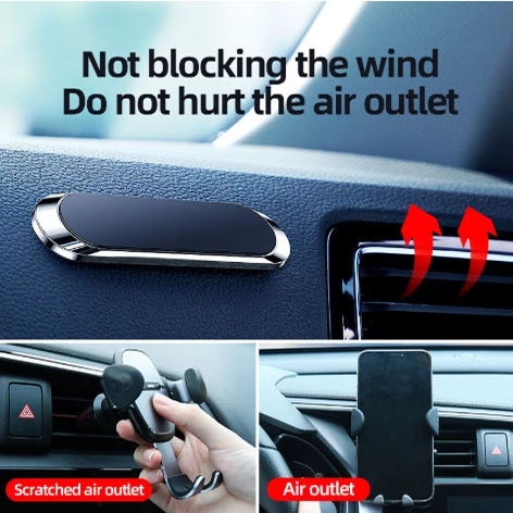 Giá Đỡ Điện Thoại mini Bằng Kim Loại Hít Nam Châm Thông Dụng Cho Tất Cả Văn Phòng /