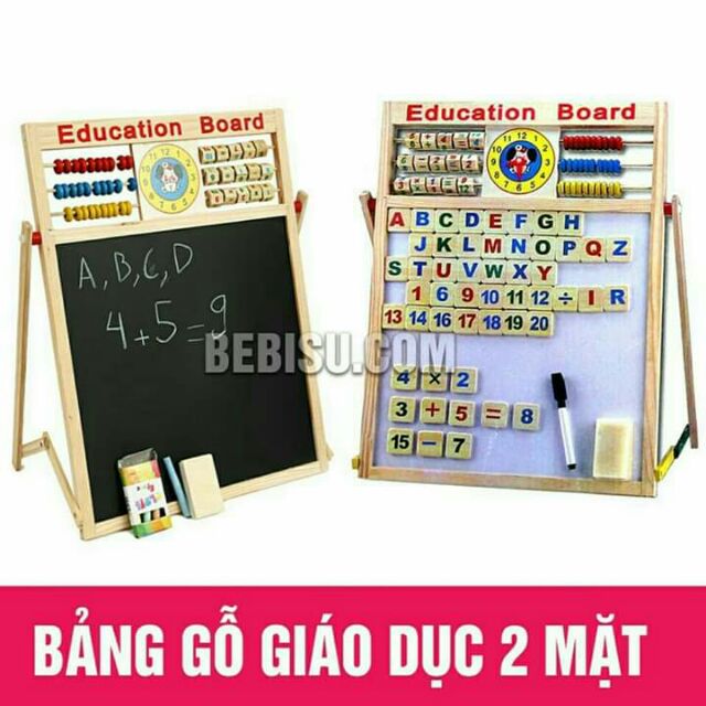 Bảng ghép nam châm 2 mặt