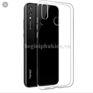 Ốp lưng dẻo silicon huawei honor 8X siêu mỏng trong suốt