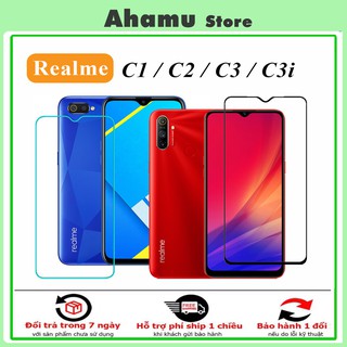 Kính Cường Lực Realme C1 C2 C3 C3i - Oppo Realme C3 Full Màn - [FM]