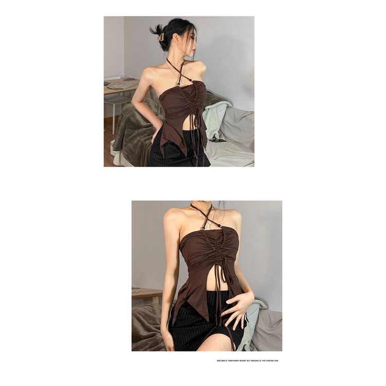 Áo croptop Dây Chéo Thời Trang Gợi Cảm Dành Cho Nữ | BigBuy360 - bigbuy360.vn