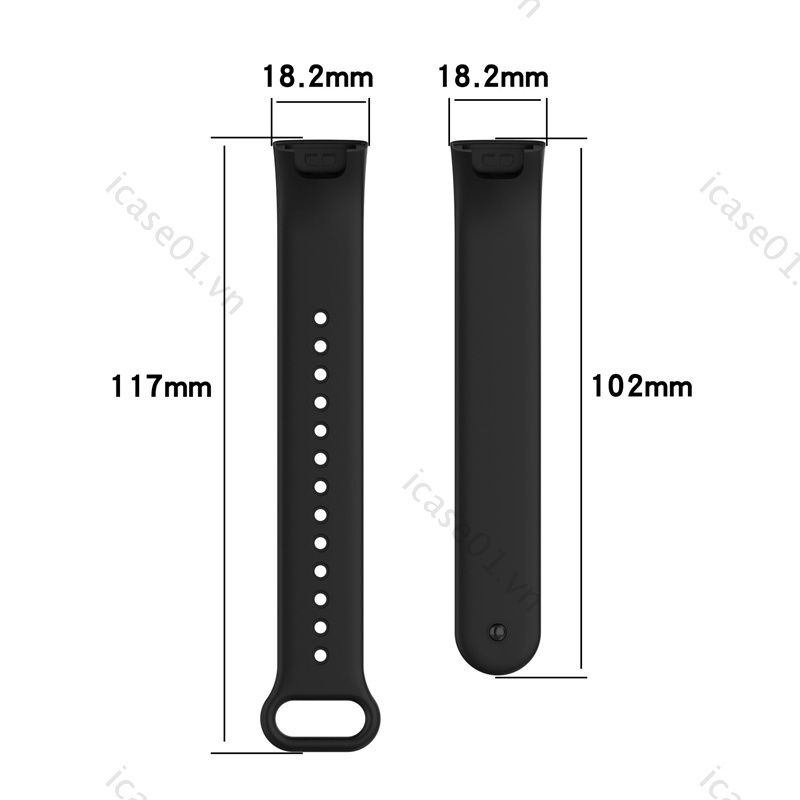 Dây đeo đồng hồ bằng silicone cho Redmi Smart Band Pro