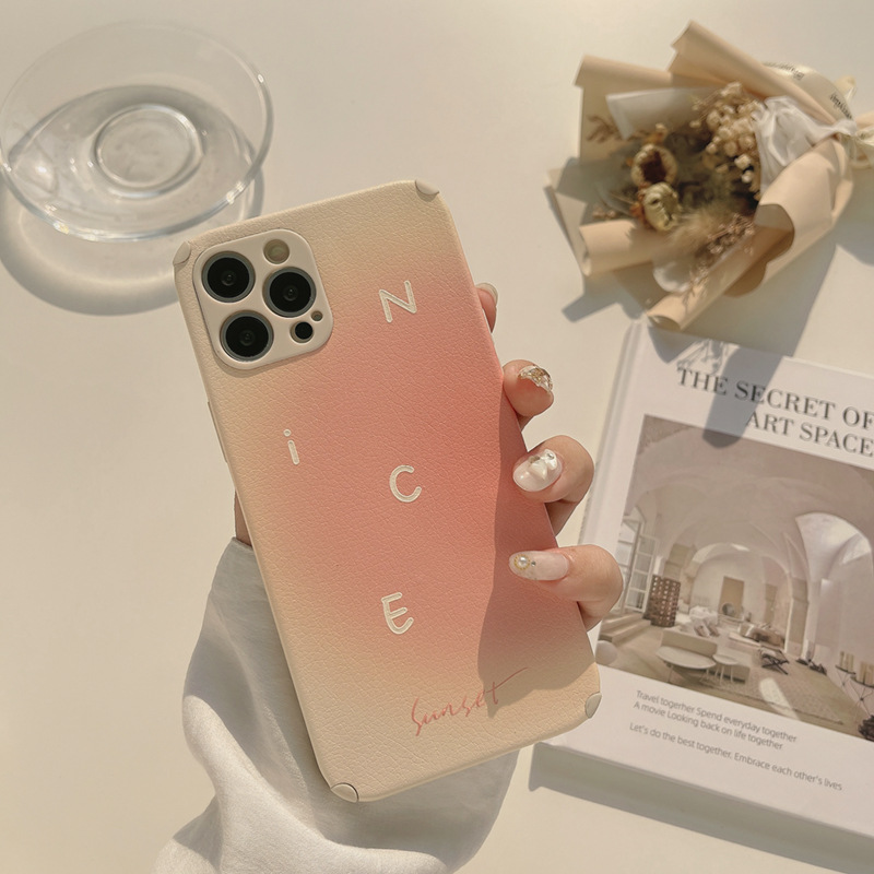 Ốp Lưng Iphone Vuông Cạnh Hình IPhone/6/6Plus/6s/6sPlus/6/7/7Plus/8/8Plus/X/Xs/Xs Max/11/11Pro/11ProMax/12/12PROMAX/12MINI/12PRO Sunset Blooming | BigBuy360 - bigbuy360.vn