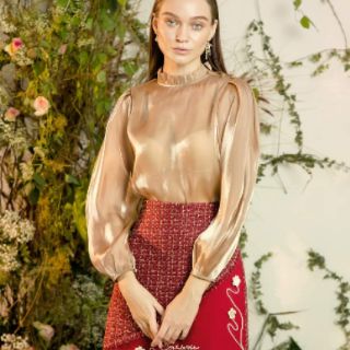 Vải organza tơ