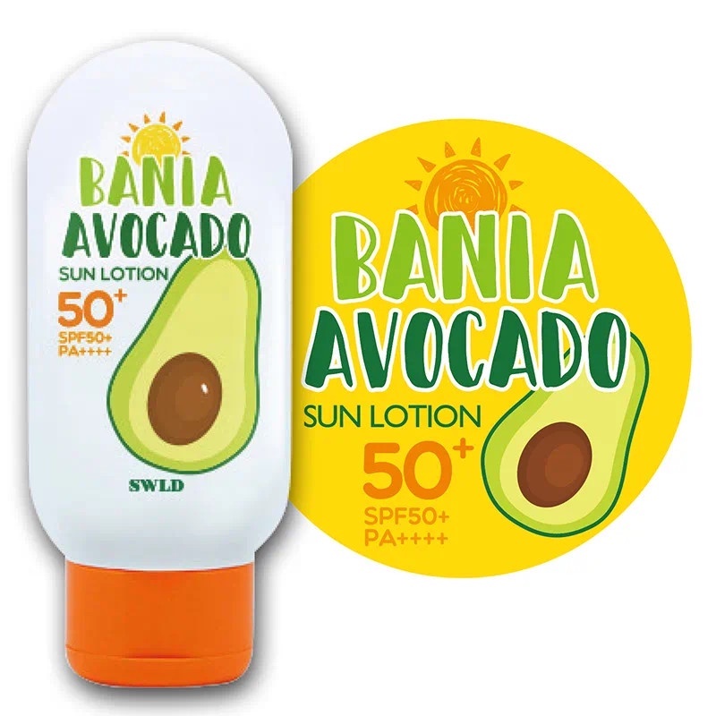 Lotion chống nắng 2in1 SWLD BANIA AVOCADO SUN LOTION CREAM SPF50+ PA++++