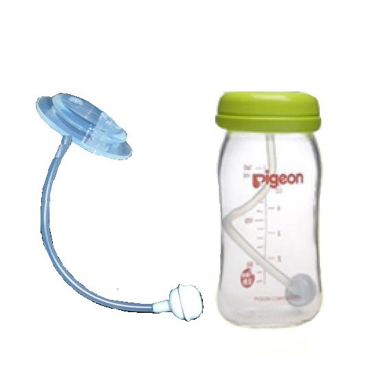 Van chống sặc bình sữa cổ rộng Pigeon 160ml/240ml - phụ kiện cho bình sữa cổ rộng khác Kichi, GB Baby, Spectra