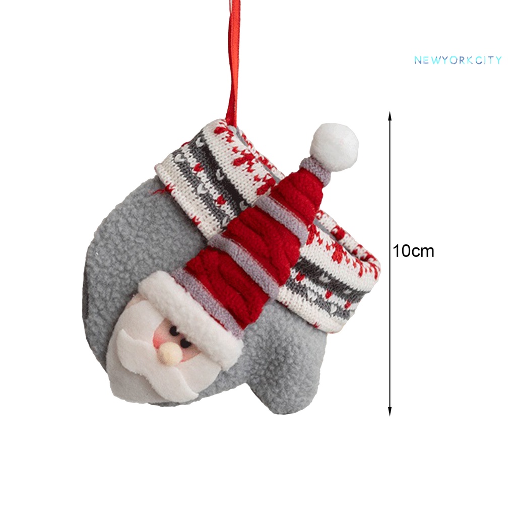 Túi Đựng Quà Giáng Sinh Mini Họa Tiết Hoạt Hình Dễ Thương Có Thể Tái Sử Dụng