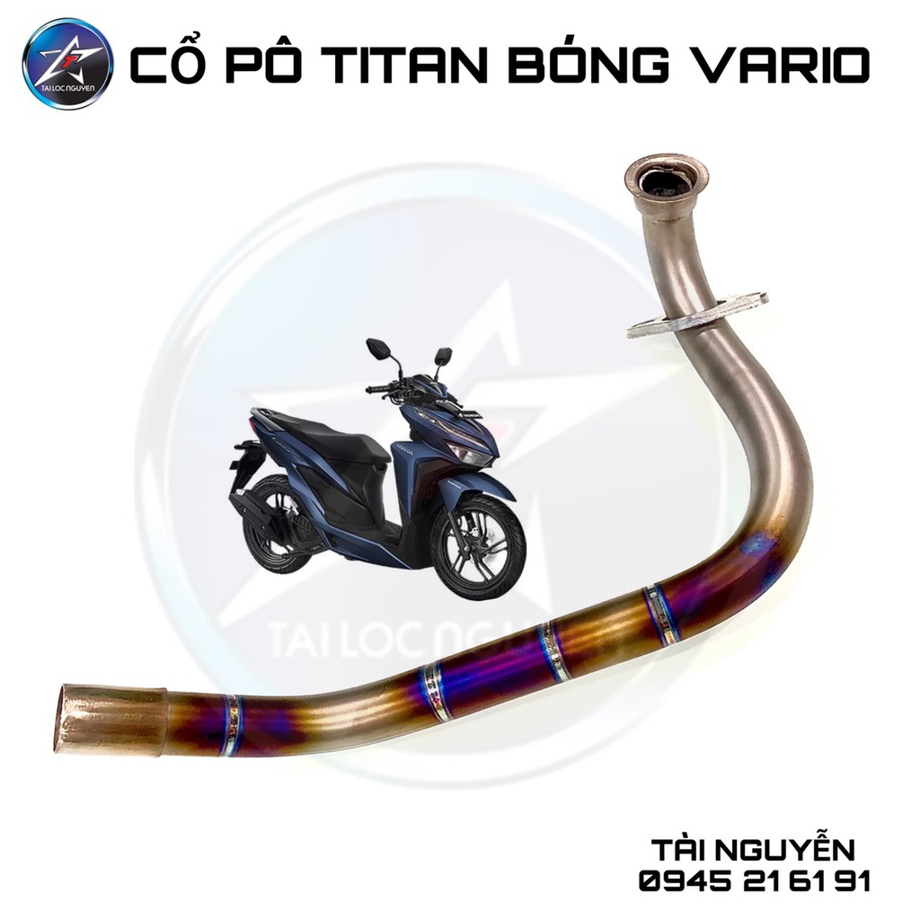 CỔ PÔ TITAN BÓNG GẮN PÔ ZIN CHO XE MÁY- CỔ ĐÃ LÊN MÀU