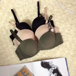 ❌ Áo ngực 6001 trơn cúp ngang quả tròn nâng ngực❌