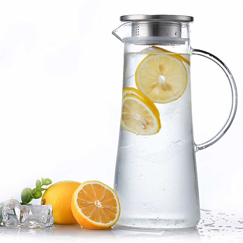 BÌNH THỦY TINH CHỊU NHIỆT BOROSILICATE KHÔNG CHÌ DUNG TÍCH 1500ML