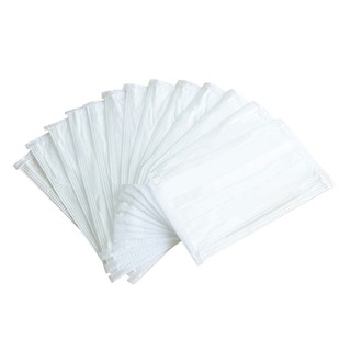 Hộp 50 cái Khẩu trang y tế 4 lớp vải ( Màu Full Trắng )