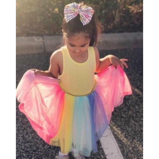 Váy tutu sắc màu dành cho bé gái 1 - 5 tuổi