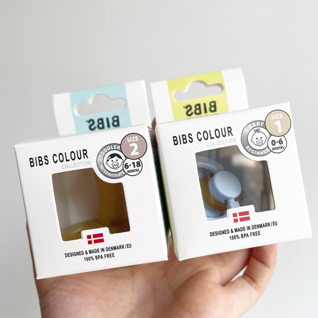 TI GIẢ CAO SU BIBS COLOUR – NHẬP KHẨU HÀN QUỐC [TẶNG KÈM NẮP TRỨNG]