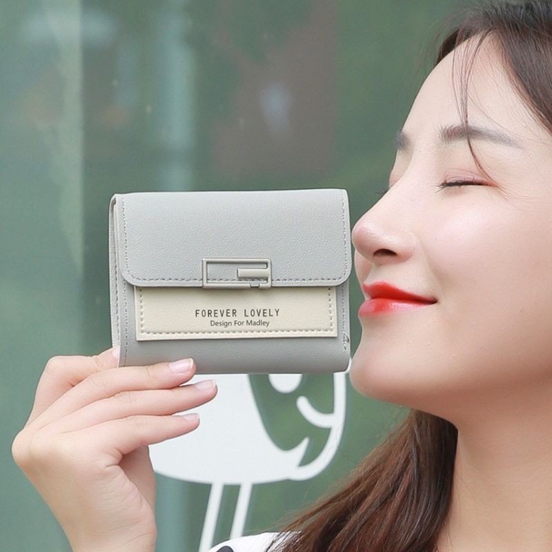 [Mã FAMAYWA giảm 10K đơn 50K] Ví nữ cầm tay mini cao cấp Madley nhỏ gọn thời trang phong cách Hàn Quốc VD01