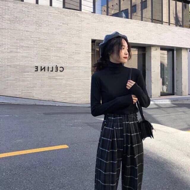 [Kèm Ảnh Thật]Áo giữ nhiệt cao cổ hàng Quảng Châu