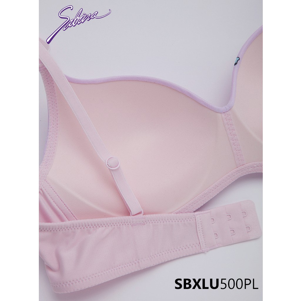 Combo Áo Lót Mút Mỏng Và Quần Đồng Bộ Hồng Nhạt Phối Hoa Văn Ano Collection By Sabina SBXLU500PL+SUXLU500PL | BigBuy360 - bigbuy360.vn